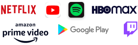 Logos servicios streaming